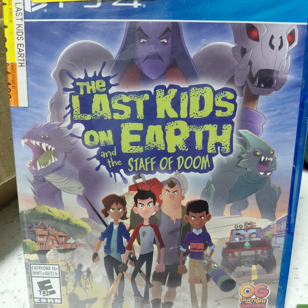 The Last Kids on Earth and the Staff of Doom PS4 Game